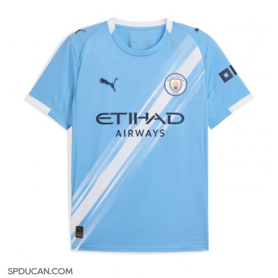Muški Nogometni Dres Manchester City Jeremy Doku #11 Domaci 2025-26 Kratak Rukav Muški Nogometni Dres Manchester City Jeremy Doku #11 Domaci 2025-26 Kratak Rukav